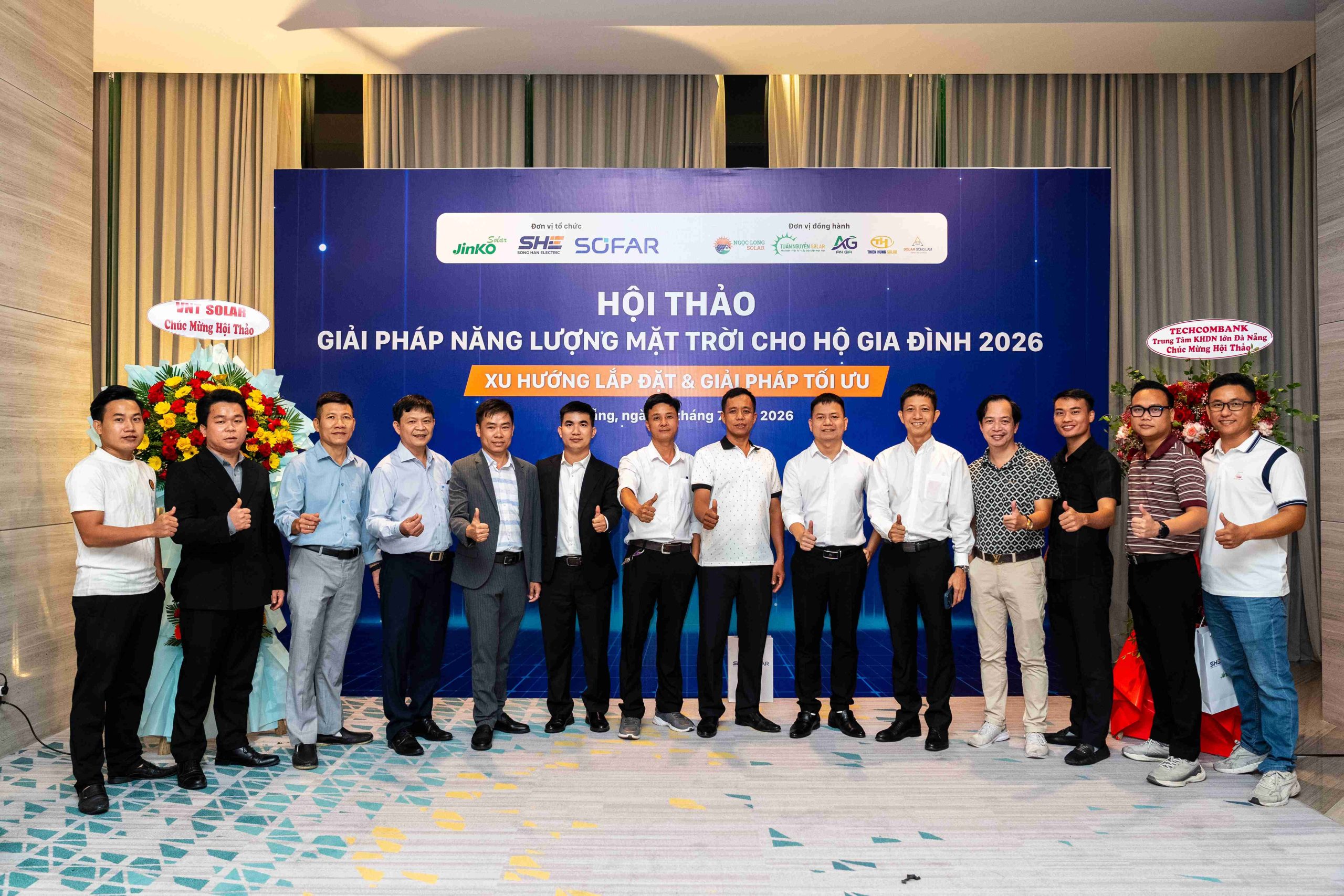 Hội thảo “Giải pháp năng lượng mặt trời cho hộ gia đình 2026” do Sông Hàn Electric tổ chức tại Đà Nẵng